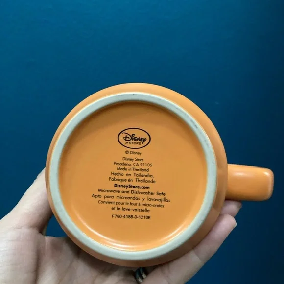 Vintage Disney store Dumbo Themed Mug with Orange Handle - Picture 6 of 6